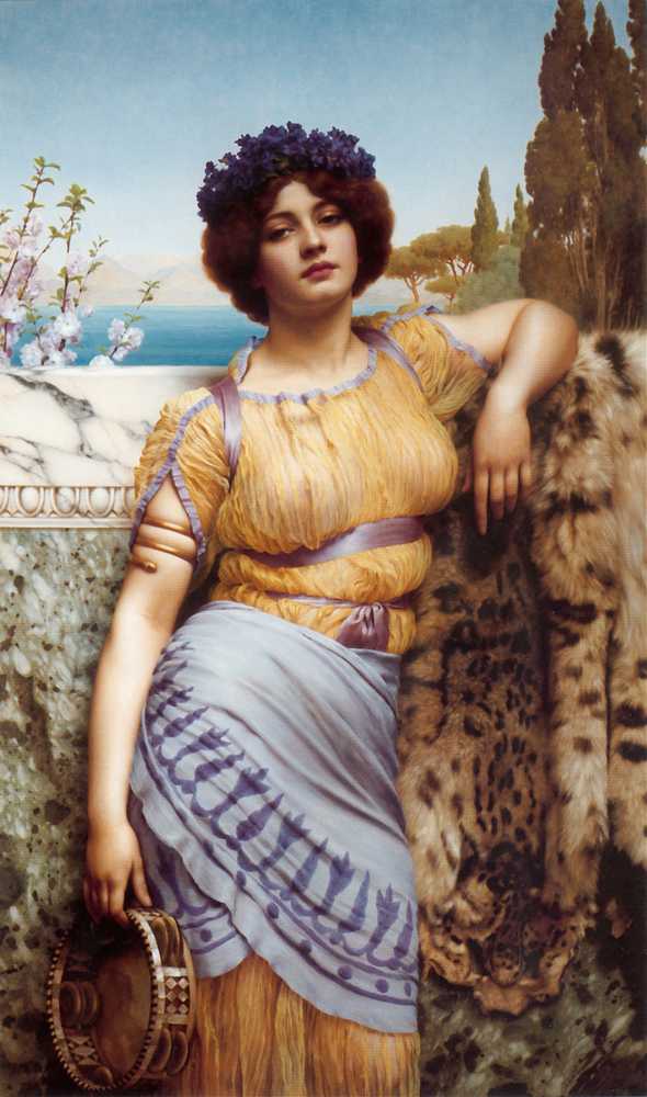 Ionian dancing girl (1902) - John William Godward