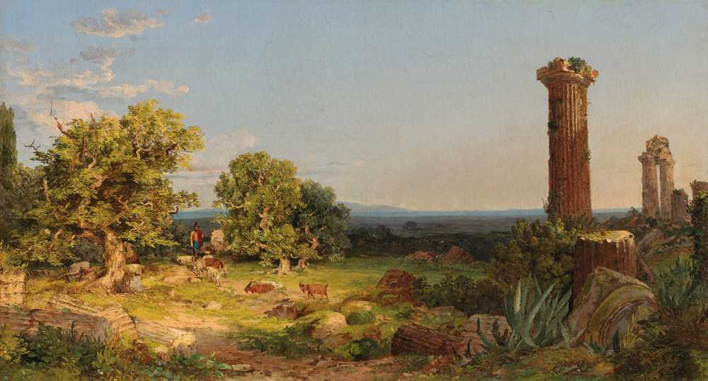 Italian Landscape (1848) - Jasper Francis Cropsey