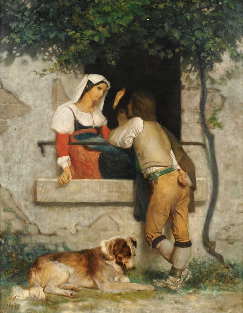 Italian Lovers - William-Adolphe Bouguereau