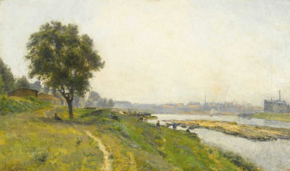 Ivry-Sur-Seine. The Confluence With The Marne (circa 1876-80) - Lepine