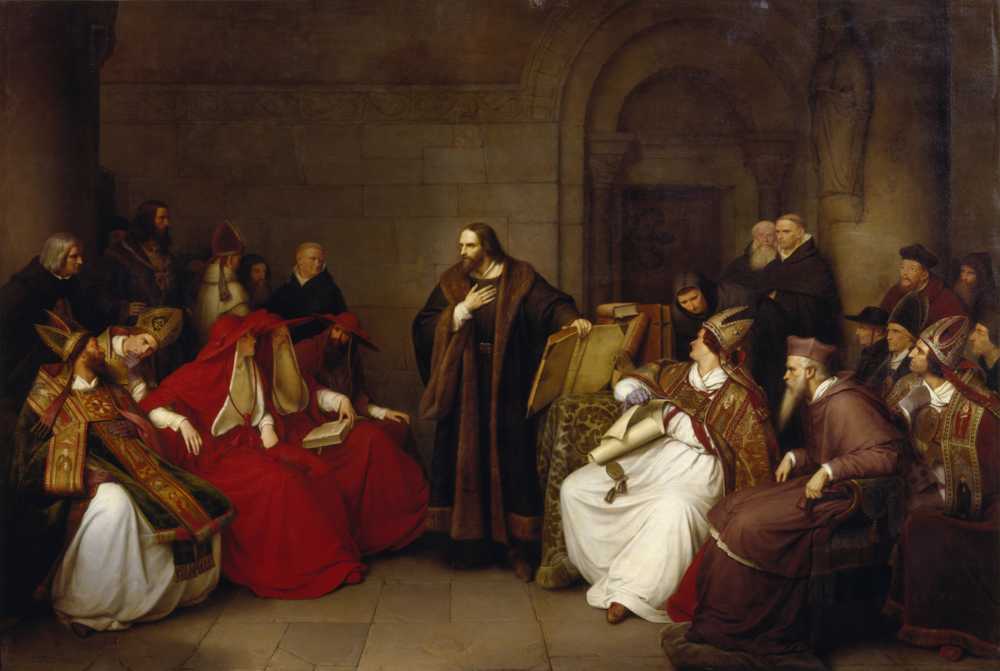 Jan Hus At Constance (1842) - Karl Friedrich Lessing
