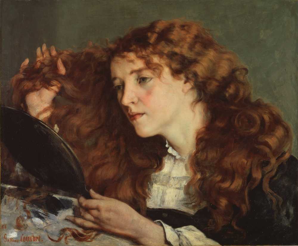 Jo, La Belle Irlandaise by Courbet - Gustave Courbet