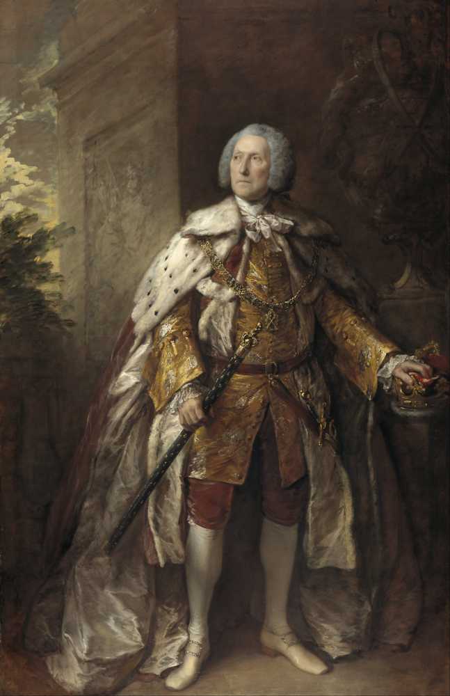 John Campbell, 4th Duke of Argyll, about 1693 – 1770. Soldier - Gainsborough