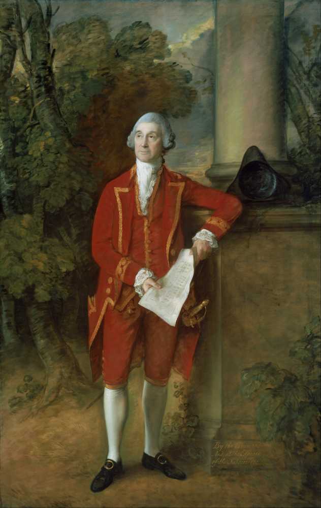 John Eld of Seighford Hall, Stafford (circa 1775) - Thomas Gainsborough