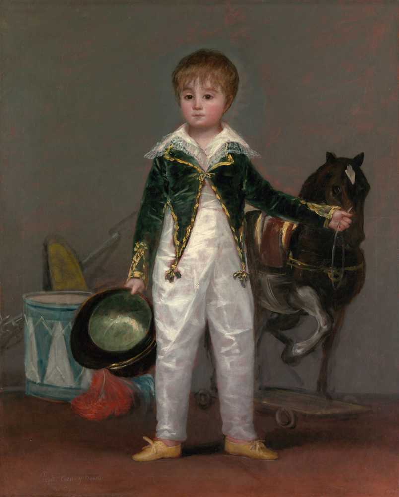 Jose Costa y Bonells (died l870), Called Pepito (ca. 1810) - Francisco de Goya