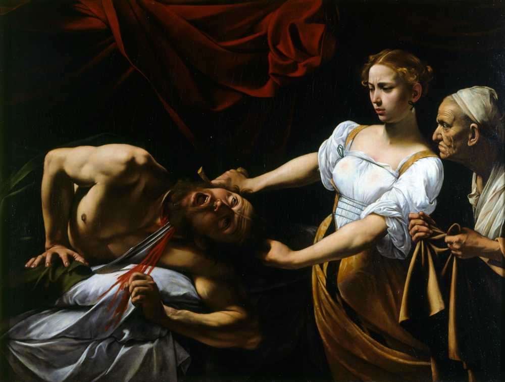 Judith beheading Holofernes (1599) - Michelangelo Merisi de Caravag