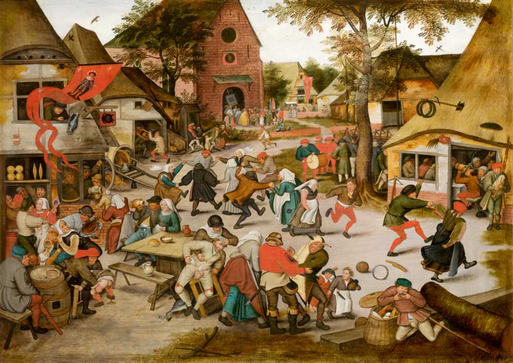 Kermis of Saint George - Pieter Brueghel Młodszy