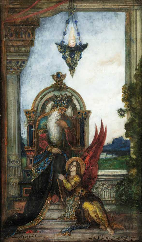 King David - Gustave Moreau