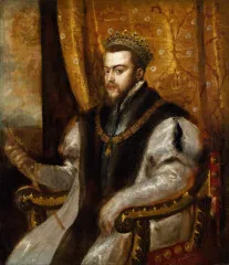 King Philip II of Spain (1545-1556) - Titian