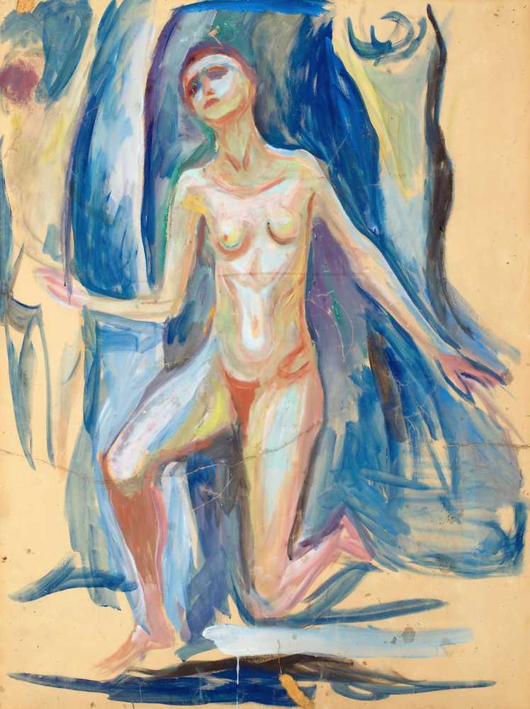Kneeling Female Figure (1927–29) - Edward Munch