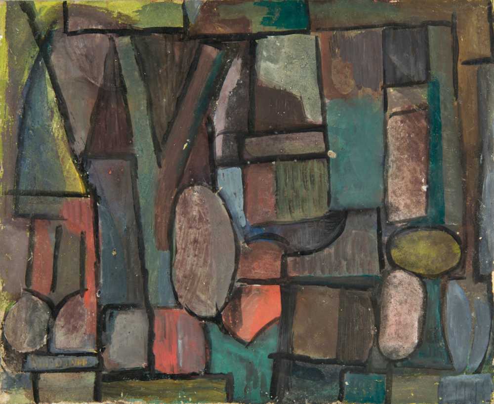 Kompozycja abstrakcyjna (1934) - Aleksander Sasza Blonder