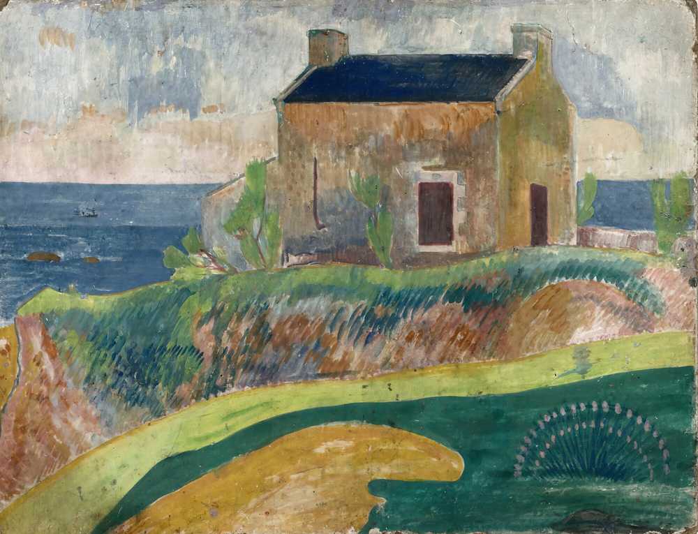 La Maison Du Pendu (circa 1889-90) - Paul Gauguin