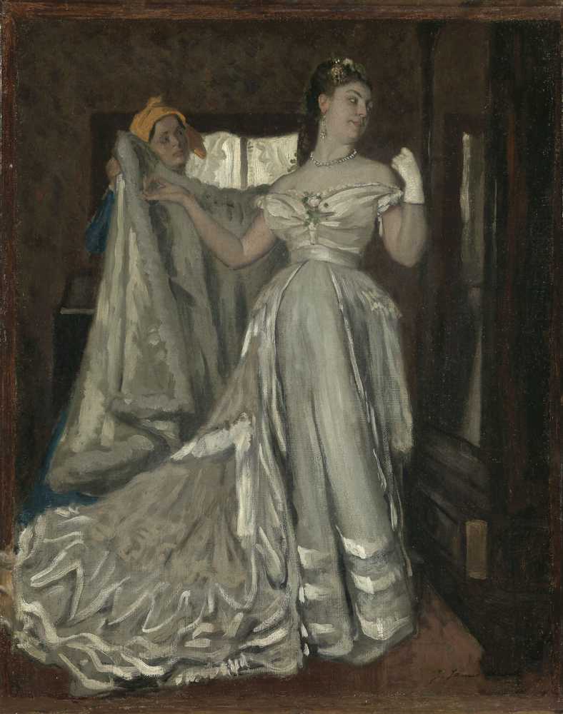 Lady and Chambermaid - James Tissot