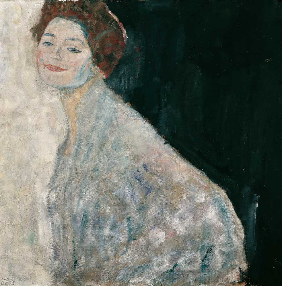 Lady in White (1917-1918) - Gustav Klimt