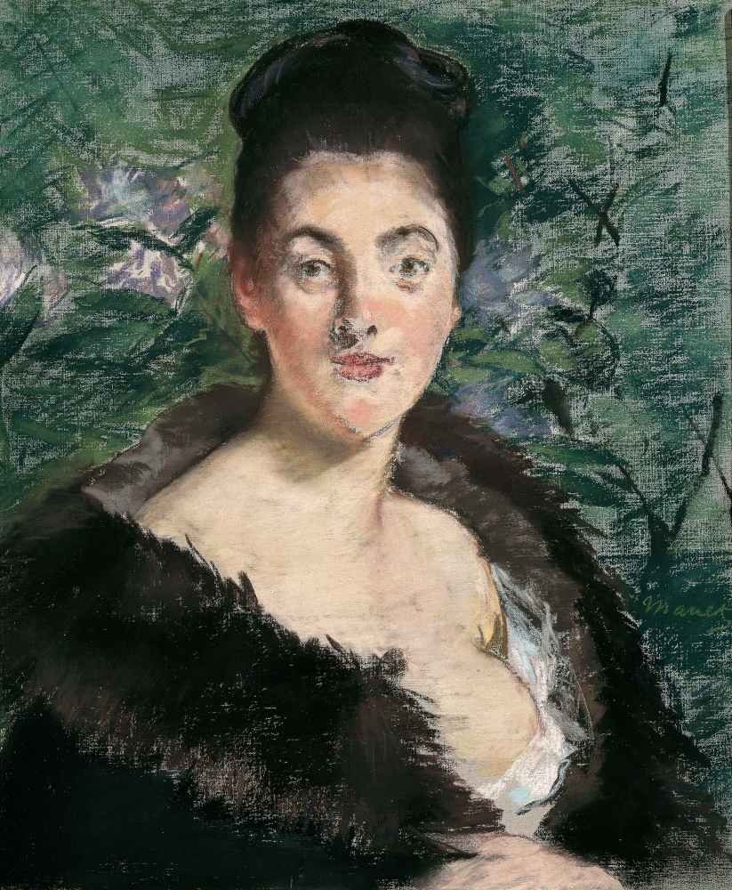 Lady in Fur - Manet