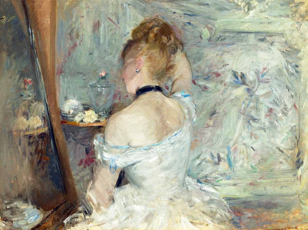 Lady in the Toilet - Morisot