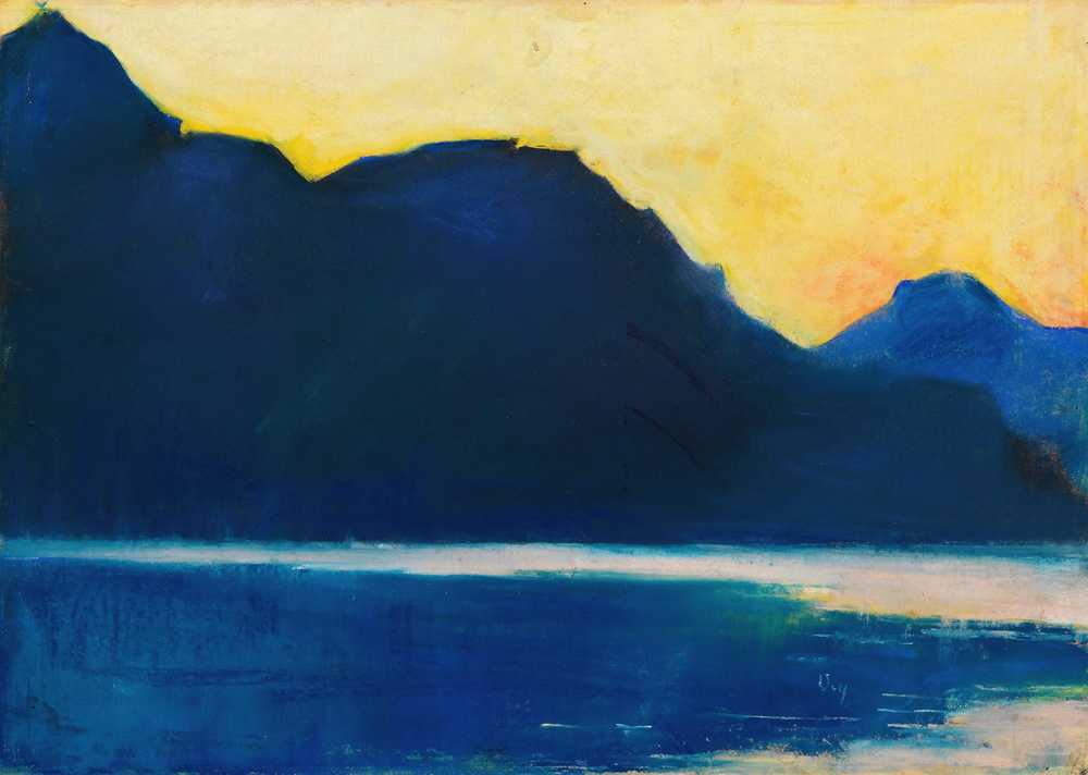Lake Garda (1890) - Lesser Ury