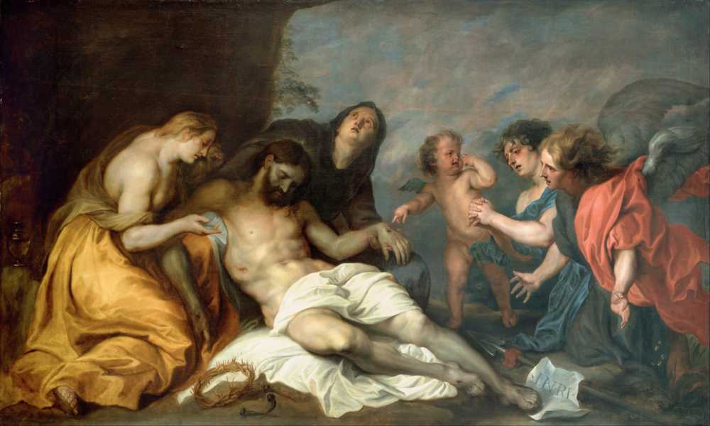 Lamentation Over The Dead Christ - Antoon Van Dyck