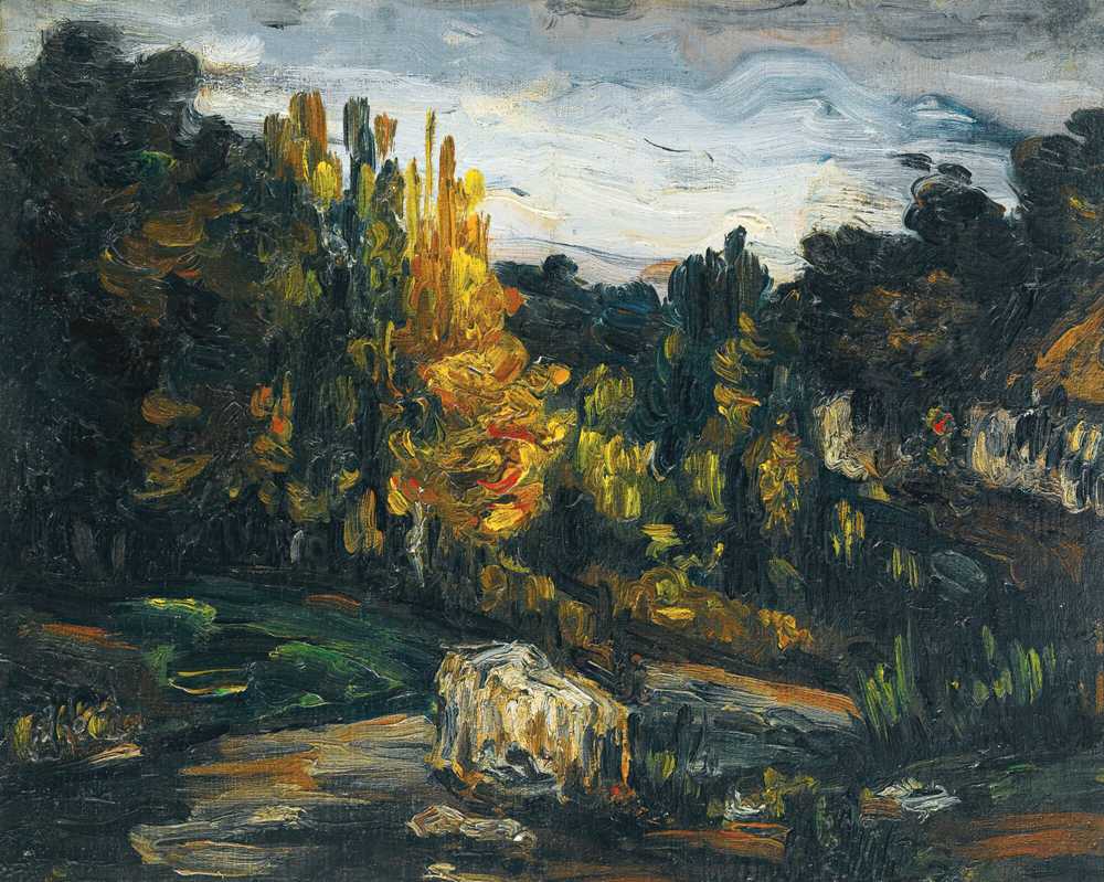 Landscape (1866) - Paul Cezanne