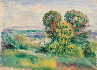Landscape (1890) - Auguste Renoir