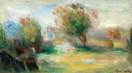 Landscape (1917) - Auguste Renoir