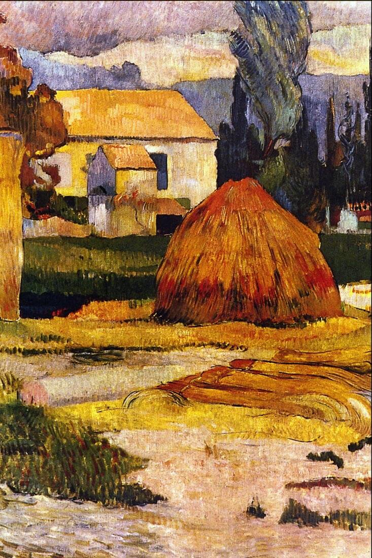 Landscape, Arles - Gauguin