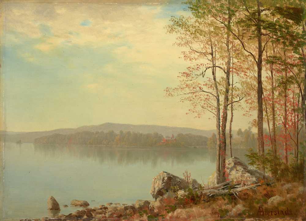 Landscape (c. 1890) - Albert Bierstadt