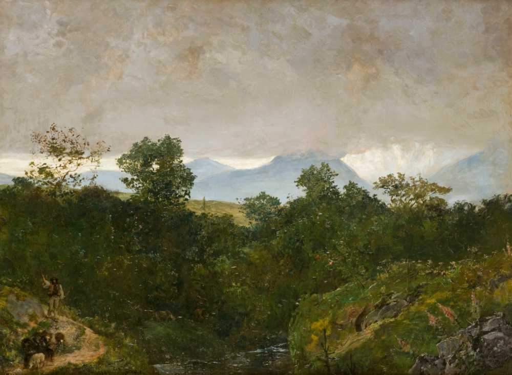 Landscape from Podhale (1892) - Wojciech Gerson