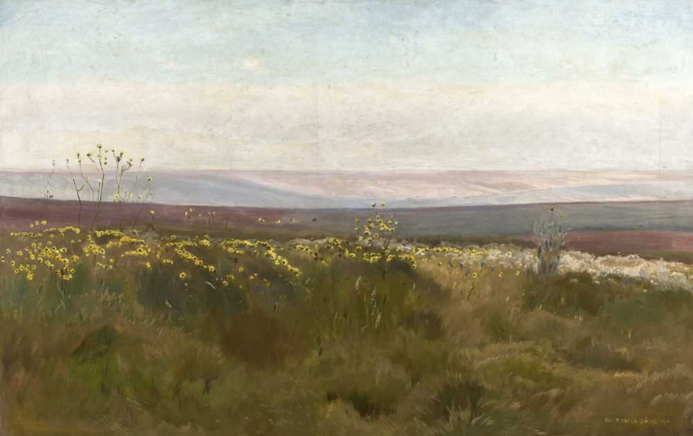 Landscape from Podolia (1910) - Józef Chełmoński