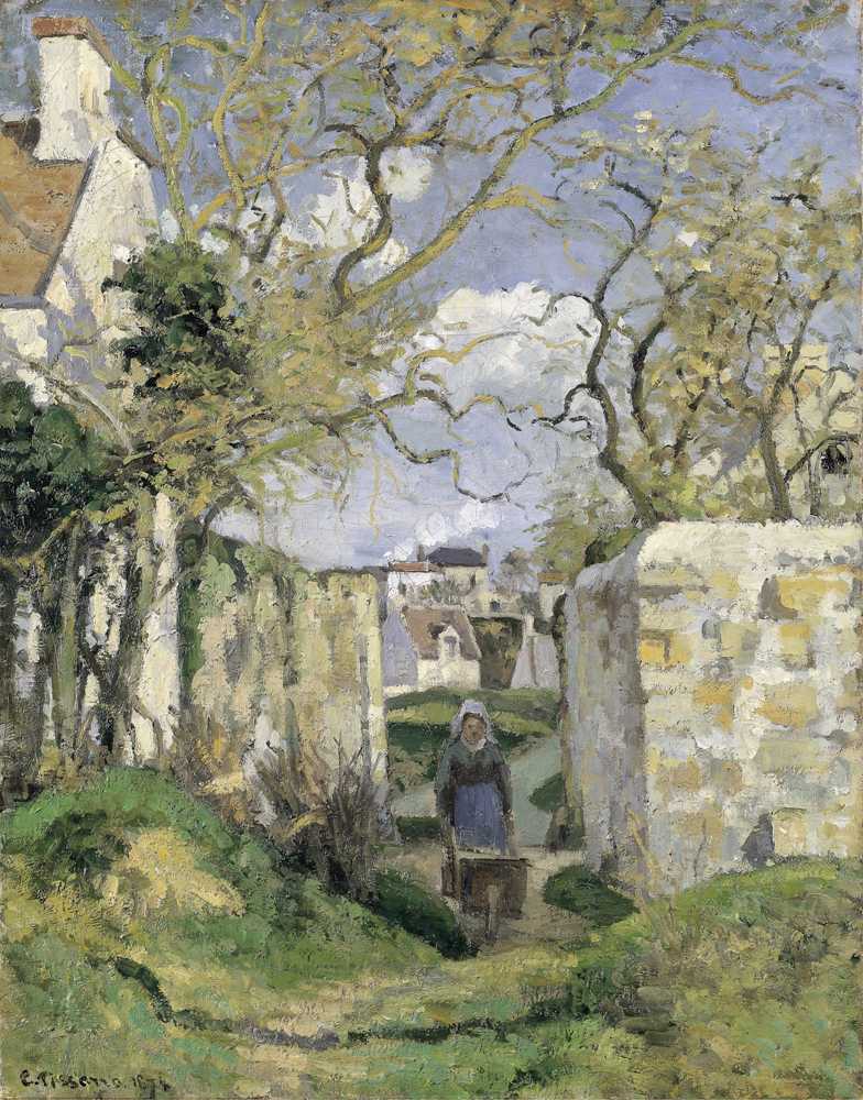 Landscape from Pontoise (1874) - Camille Pissarro