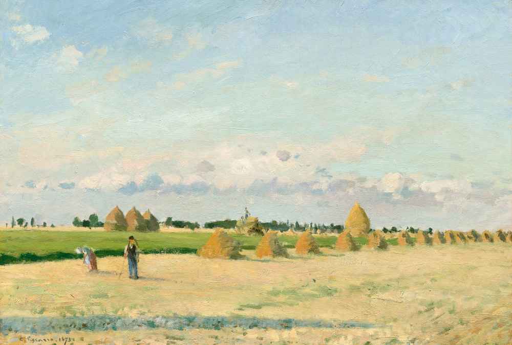 Landscape, Ile-de-France - Camille Pissarro