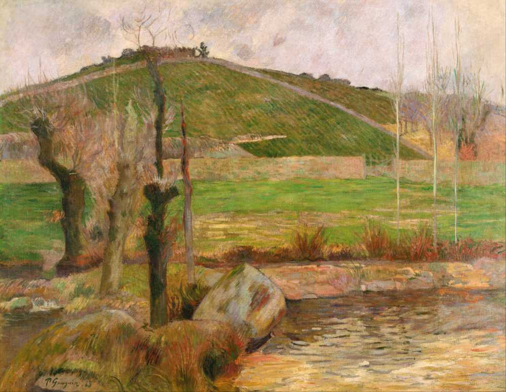 Landscape near Pont-Aven (1888) - Paul Gauguin