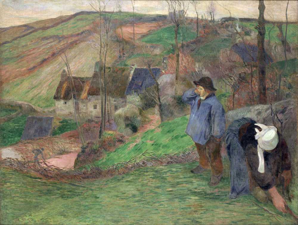 Landscape of Brittany - Paul Gauguin