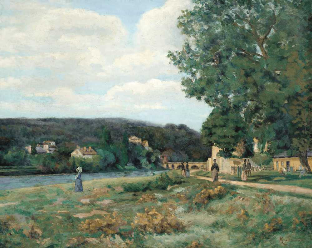 Landscape of Ile-de-France (circa 1875) - Armand Guillaumin