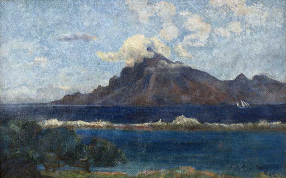 Landscape of Te vaa (1896) - Paul Gauguin