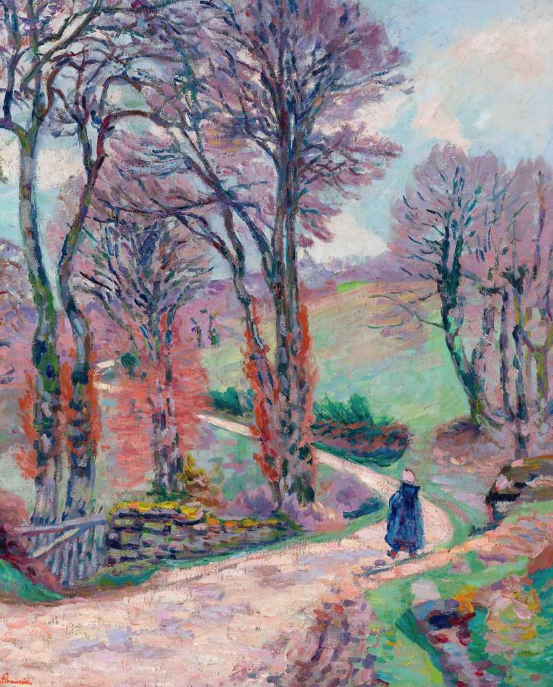 Landscape Of The Creuse (circa 1902) - Armand Guillaumin