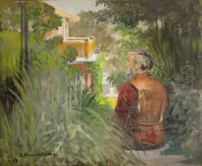 Landscape with a Palace (1907) - Jacek Malczewski