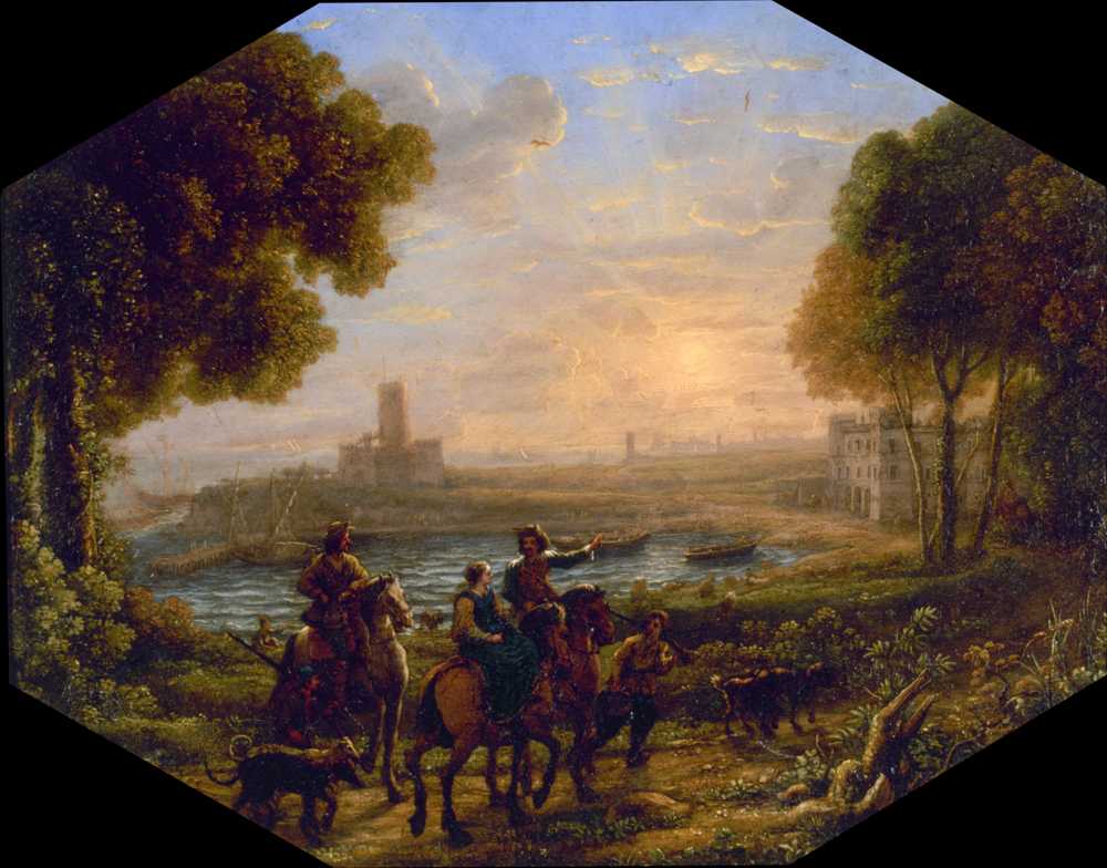 Landscape with the Port of Santa Marinella (1639) - Claude Lorrain