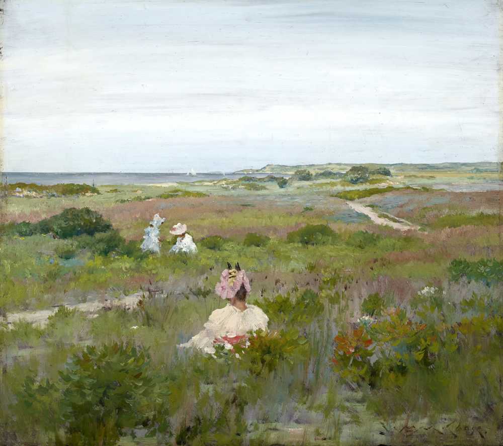 Landscape; Shinnecock, Long Island (ca. 1896) - William Merritt Chase