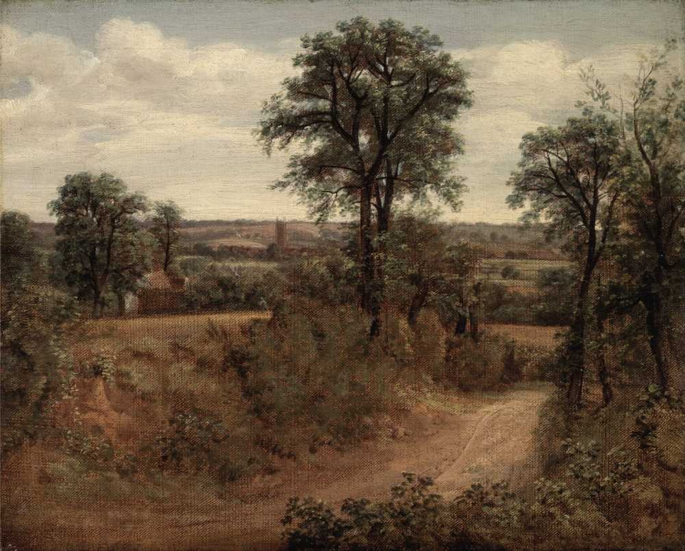 Lane near Dedham - John Constable
