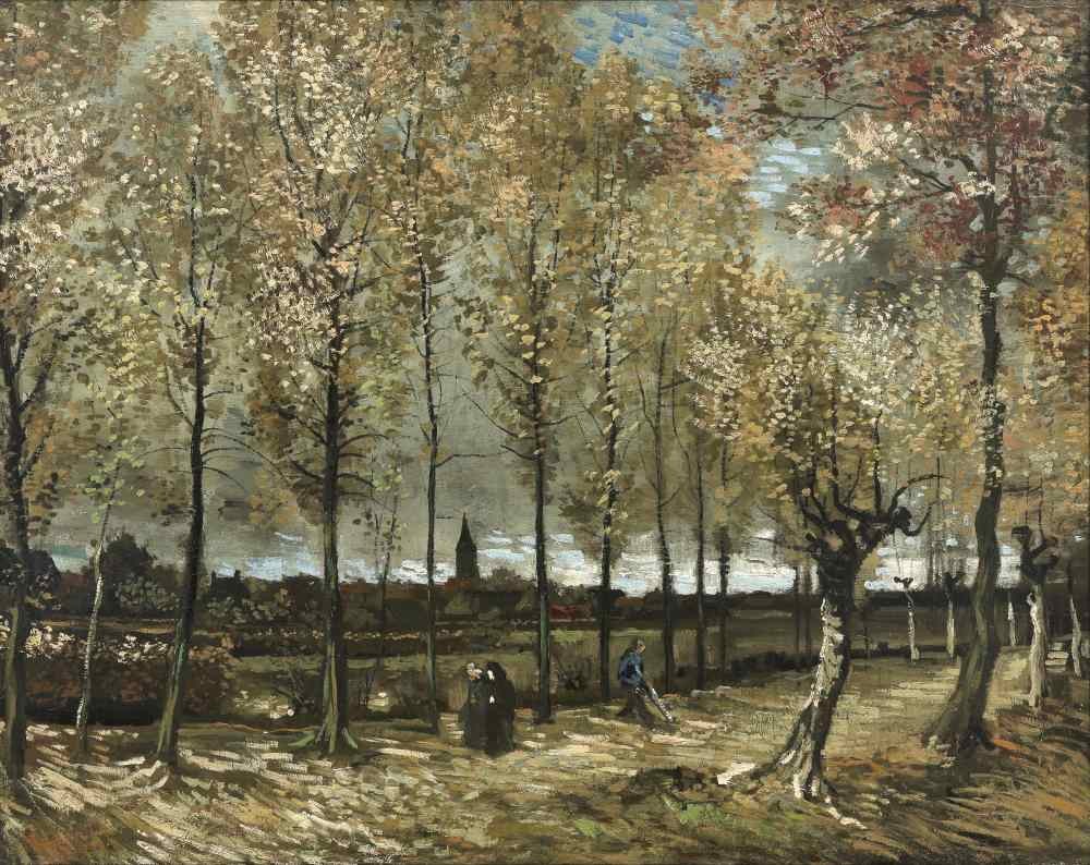 Lane with Poplars - Van Gogh