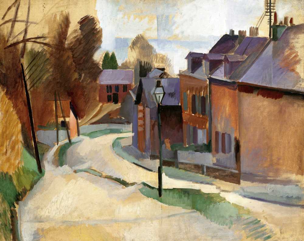 Laon Road (1912) - Robert Delaunay