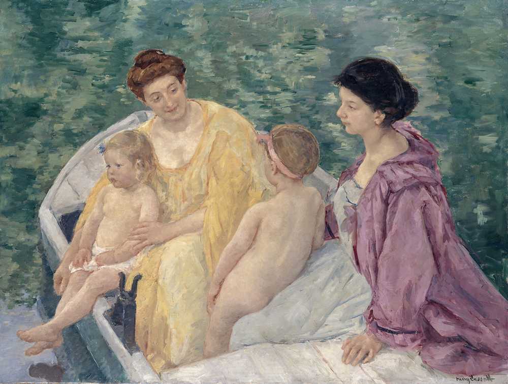 Le bain (1910) - Mary Cassatt