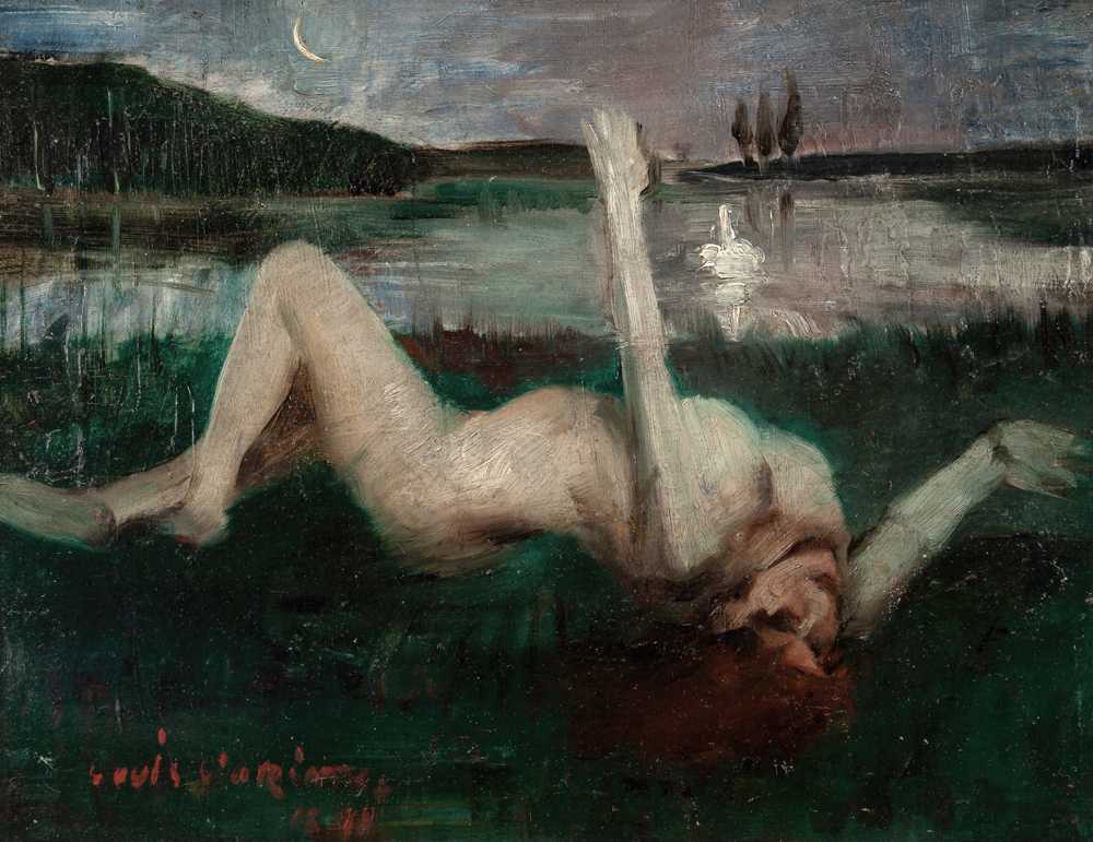 Leda (1890) - Lovis Corinth
