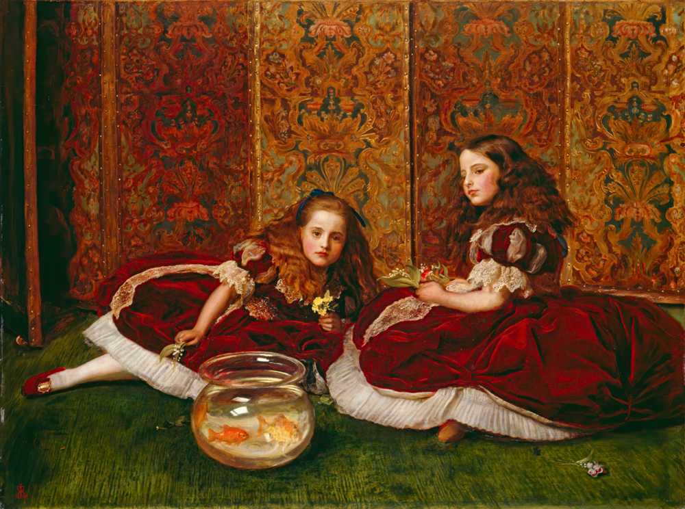 Leisure Hours (1864) - John Everett Millais