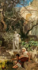 Leisure Hours by the Water (1885) - Henryk Hektor Siemiradzki