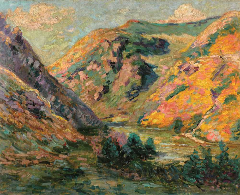 Les Carolles, Lude Valley (1902) - Armand Guillaumin