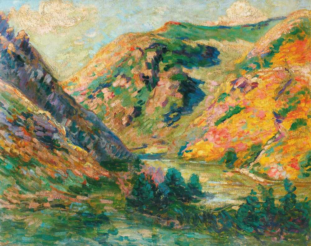 Les Carolles, Valley Of La Lude (1902) - Armand Guillaumin