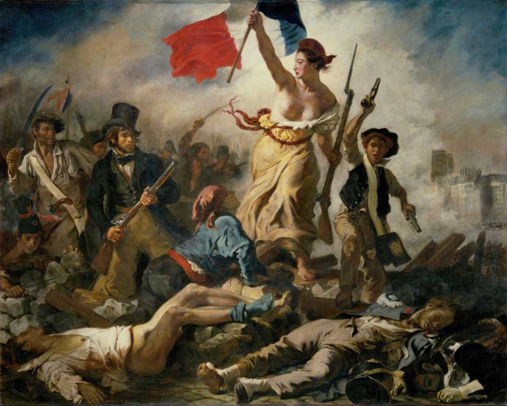 Liberty Leading the People (1830) - Ferdinand Victor Eugene Delacroix