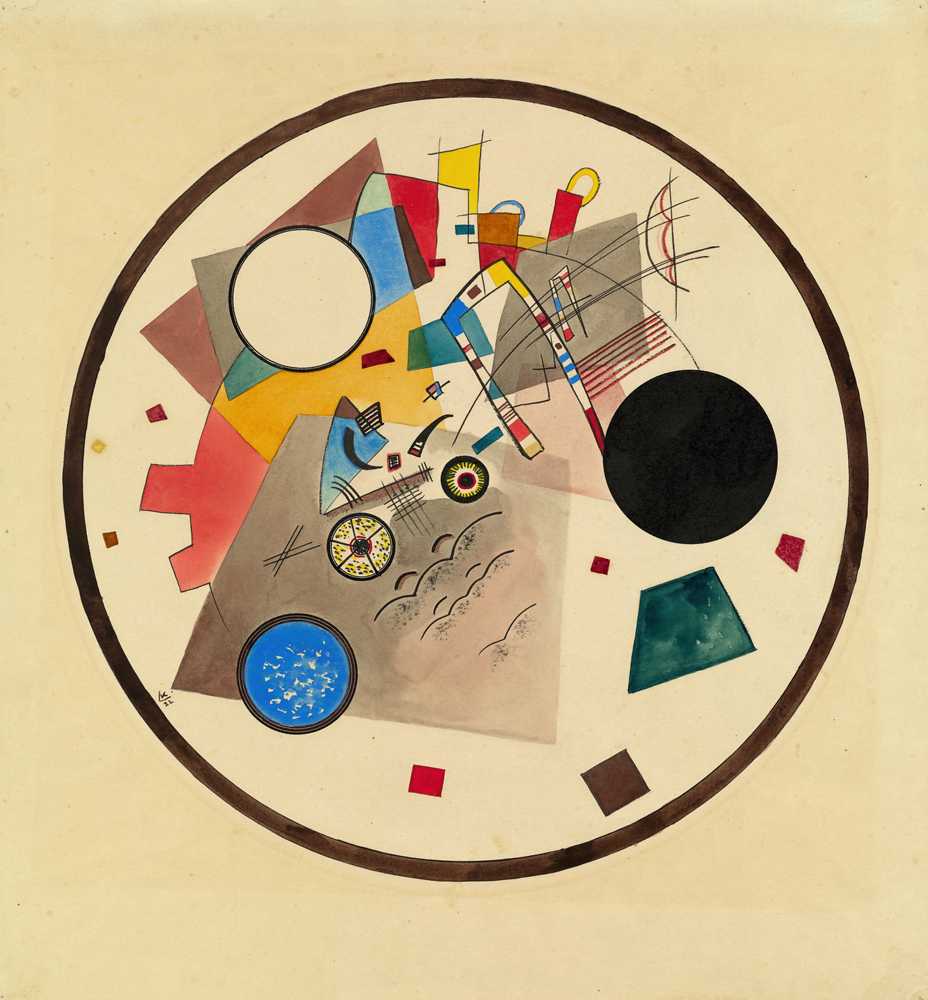 Light Circle (1922) - Wassily Kandinsky